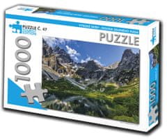 Tourist Edition Puzzle Magas-Tátra, Zöld-tó völgye 1000 db (47. sz.)