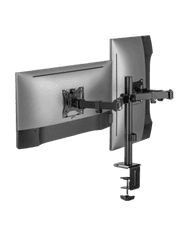 S-box  LCD-352/2-2 dual asztali monitor tartó 17"-32" / 43-81cm