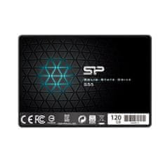 Silicon Power SP120GBSS3S55S25 Slim S55 120GB 2,5 inch SSD meghajtó