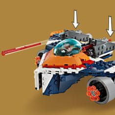 LEGO Marvel 76278 Mordály Warbird repülője vs. Ronan