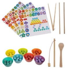 MG Wooden Montessori fa puzzle, mix