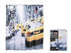 Kemiś Zuhanyfüggöny New York Taxi 180x180cm