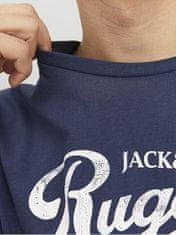 Jack&Jones Férfi póló JJEJEANS Standard Fit 12232972 Mood Indigo (Méret XXL)