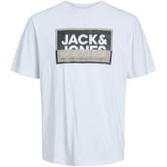 Jack&Jones Férfi póló JCOLOGAN Standard Fit 12253442 White (Méret XXL)
