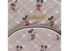 sarcia.eu DISNEY Mickey Mouse Bézs, kis bőr hátizsák 29x22x11 cm