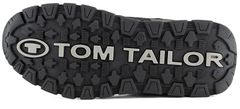 Tom Tailor Férfi bokacipő 4280310011 black (Méret 45)