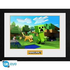 GB eye Minecraft bekeretezett poszter - Ocelot Chase