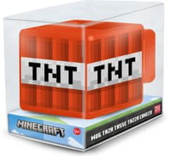 Minecraft bögre 3D - TNT doboz 440 ml