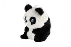 Teddies Panda ülő plüss 20cm