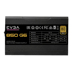 EVGA SuperNOVA G6 850W (220-G6-0850-X2)