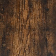 Vidaxl füstös tölgyszínű szerelt fa mosógéppolc 67 x 25 x 163 cm 838985