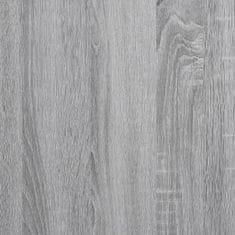Vidaxl szürke sonoma színű szerelt fa mosógéppolc 67 x 25 x 163 cm 838986