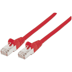 Intellinet Intellinet 7.5m Cat6a S/FTP hálózati kábel Vörös 7,5 M S/FTP (S-STP)