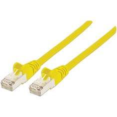 Intellinet 350464 hálózati kábel Sárga 0,5 M Cat6a S/FTP (S-STP) (350464)