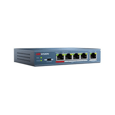 Hikvision Switch PoE 4-port L2 unmanaged DS-3E0105P-E (DS-3E0105P-E(B))