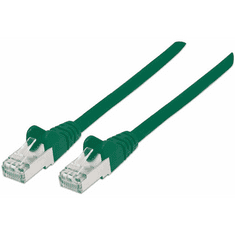 Intellinet 740715 hálózati kábel Zöld 1 M Cat7 S/FTP (S-STP) (740715)