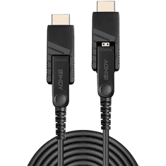Lindy 38321 HDMI kábel 20 M HDMI D-típus (Micro) Fekete (38321)