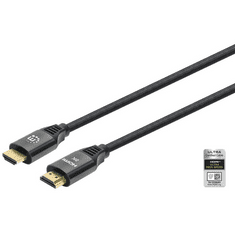 Manhattan 355940 HDMI kábel 2 M HDMI A-típus (Standard) Fekete (355940)