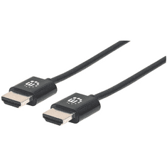Manhattan 394369 HDMI kábel 1,8 M HDMI A-típus (Standard) Fekete (394369)
