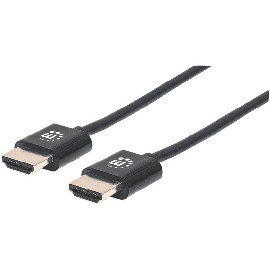 Manhattan 394376 HDMI kábel 3 M HDMI A-típus (Standard) Fekete (394376)