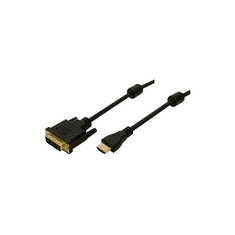 LogiLink HDMI-DVI-Kabel HDMI->DVI-D St/19-pin St 3,00m bk (CH0013)