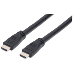 Manhattan 353977 HDMI kábel 10 M HDMI A-típus (Standard) Fekete (353977)