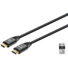 Manhattan 355957 HDMI kábel 3 M HDMI A-típus (Standard) Fekete (355957)
