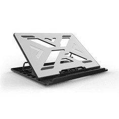 Conceptronic THANA ERGO S, Laptop Cooling Stand Laptop állvány Szürke 39,6 cm (15.6") (THANA03G)