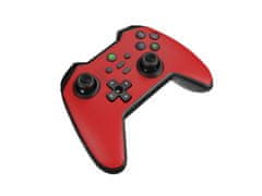 Genesis Vezeték nélküli MANGAN 400 gamepad PC/Switch/Mobilhoz, piros színű