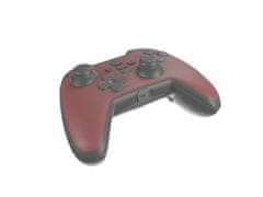 Genesis Vezetékes gamepad MANGAN 300, PC/Switch/Mobilhoz, piros színű