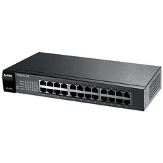 Zyxel ES1100-24E hálózati kapcsoló Beállítást nem igénylő (unmanaged) Fekete (ES1100-24E-EU01F)