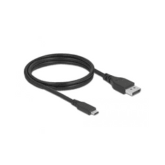 DELOCK USB Type-C > DP Kabel 8K 60Hz 1,5m bidirektional (86040)