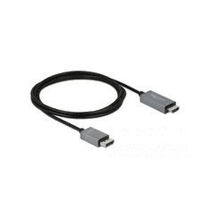 DELOCK DELOCK DisplayPort 1.4 > HDMI Kabel 4K 60Hz (HDR) 2.0m aktiv