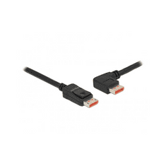 DELOCK DisplayPort Kabel Stecker gewinkelt 8K 60 Hz 1m (87044)