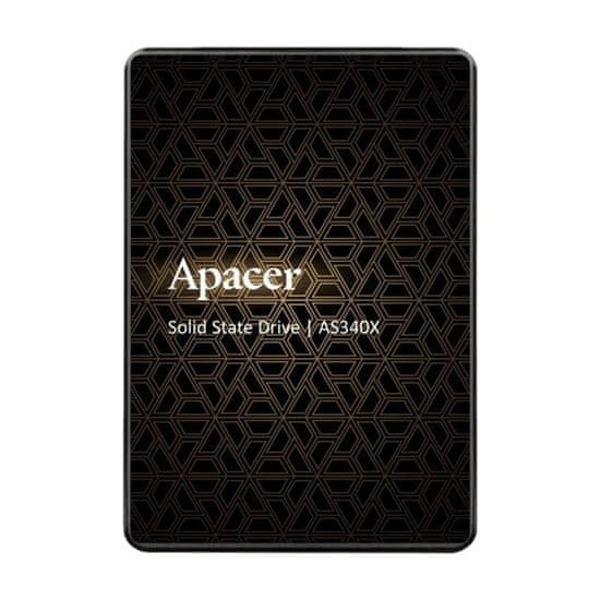 Apacer AP480GAS340XC-1 AS340X 512GB 2,5 inch SSD meghajtó