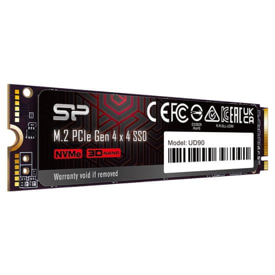 Silicon Power SP500GBP44UD9005 UD90 500GB PCIe NVMe M.2 2280 SSD meghajtó