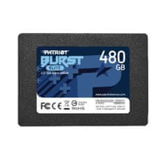 Patriot PBE480GS25SSDR Burst Elite 480GB 2,5 inch SSD meghajtó