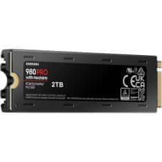 SAMSUNG MZ-V8P2T0CW 980 PRO 2048GB PCIe NVMe M.2 2280 SSD meghajtó