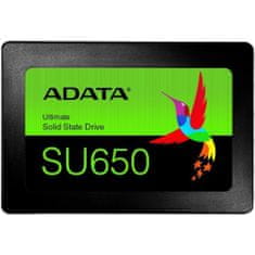 A-Data ASU650SS-240GT-C Ultimate SU650 240GB 2,5 inch SSD meghajtó
