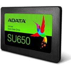 A-Data ASU650SS-240GT-C Ultimate SU650 240GB 2,5 inch SSD meghajtó