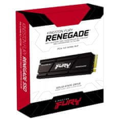 Kingston SFYRSK/500G Fury Renegade 500GB PCIe NVMe M.2 2280 SSD meghajtó