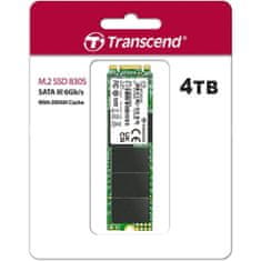 Transcend TS4TMTS830S 830S 4096GB M.2 SSD meghajtó