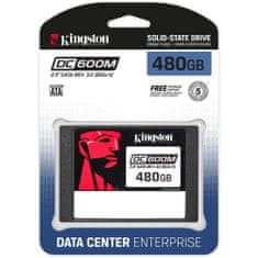 Kingston SEDC600M/480G DC600M 480GB 2,5 inch SSD meghajtó
