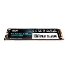 Silicon Power SP002TBP34A60M28 P34A60 2048GB PCIe NVMe M.2 2280 SSD meghajtó