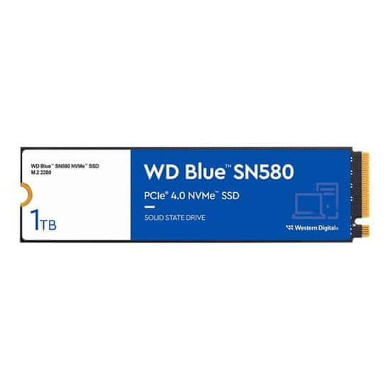 Western Digital WDS100T3B0E BLUE SN580 1024GB PCIe NVMe M.2 2280 SSD meghajtó