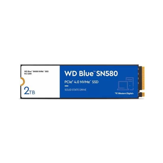 Western Digital WDS200T3B0E BLUE SN580 2048GB PCIe NVMe M.2 2280 SSD meghajtó