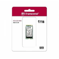 Transcend TS1TMTE400S 400S 1024GB PCIe NVMe M.2 2242 SSD meghajtó