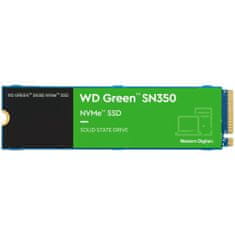 Western Digital WDS250G2G0C Green SN350 250GB PCIe NVMe M.2 2280 SSD meghajtó