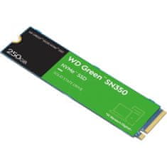 Western Digital WDS250G2G0C Green SN350 250GB PCIe NVMe M.2 2280 SSD meghajtó