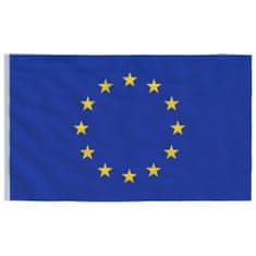 Vidaxl alumínium európai uniós zászló és rúd 6,23 m 3147114